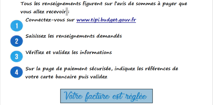 paiement internet commune