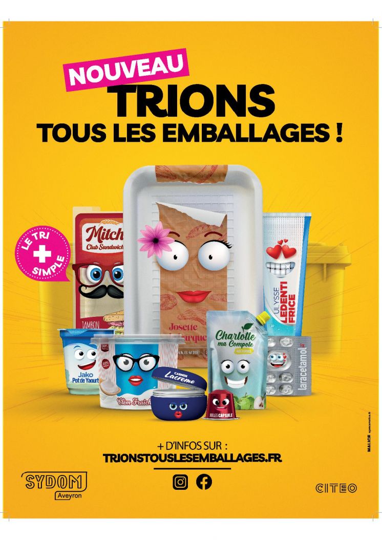 Tri s&eacute;lectif : nouvelles consignes