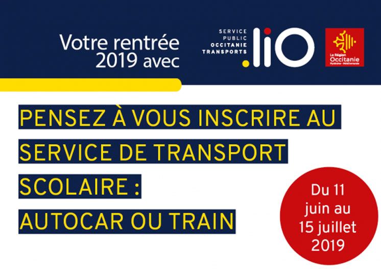 Rentr&eacute;e scolaire : Pensez &agrave; vous inscrire au service de transport scolaire