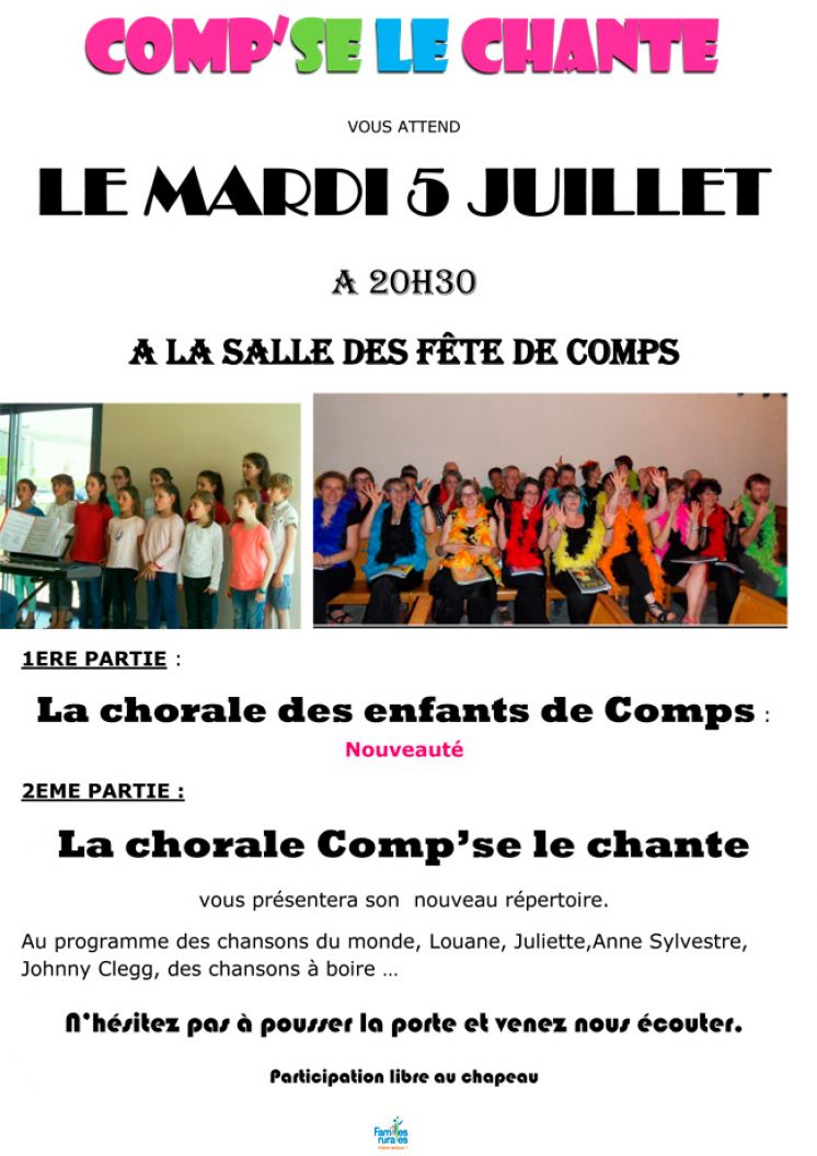 Comp'se le chante à Comps