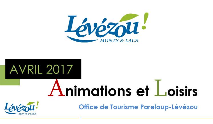 Avril 2017 Animation et loisirs en L&eacute;v&eacute;zou