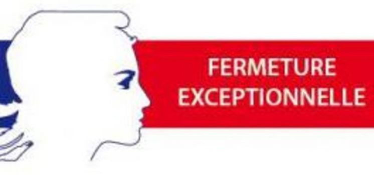 Fermeture exceptionnelle de la mairie
