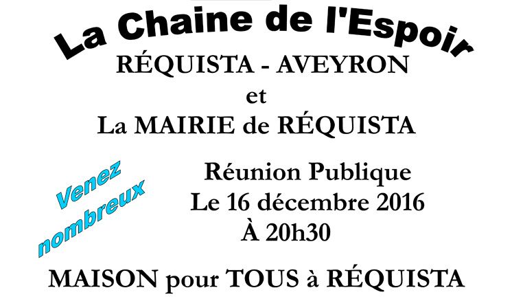 La chaine de l'espoir - R&eacute;quista