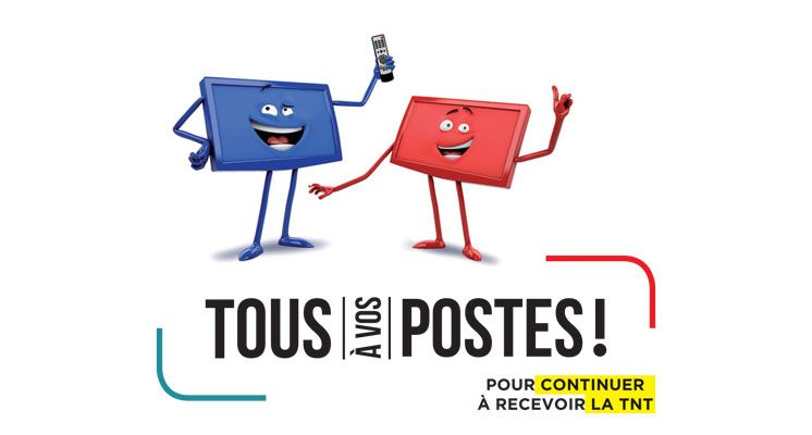 Les fr&eacute;quences de la TNT changent le 06 Novembre 2018