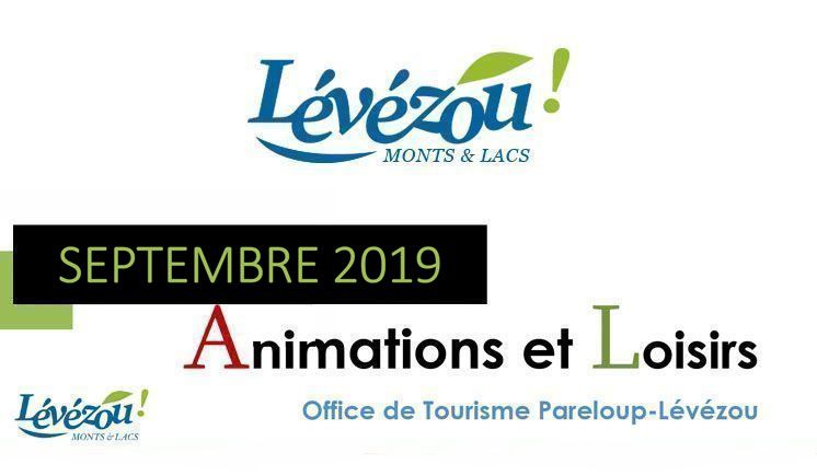 Septembre 2019 Animation et loisirs en L&eacute;v&eacute;zou