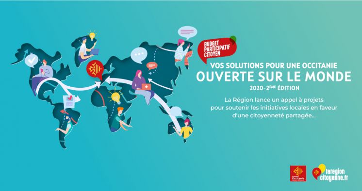 R&eacute;gion Occitanie : Occitanie ouverte sur le monde : 2e &eacute;dition du budget participatif