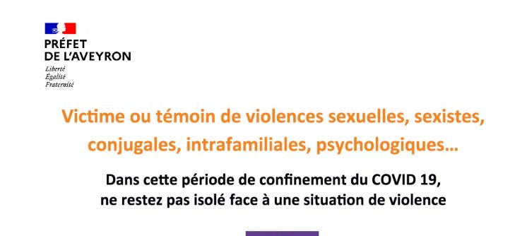 Violences : victime ou t&eacute;moin ne restez pas isol&eacute;