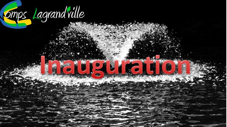 Inauguration de la fontaine au c&oelig;ur du village