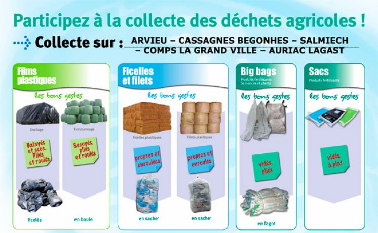 Collecte des d&eacute;chets Agricoles